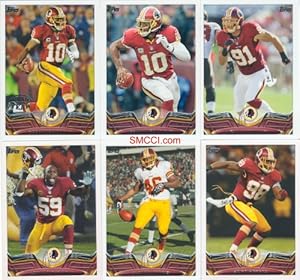Washington Redskins 2013 Topps NFL Football Complete Regular Issue 15 Card Team Set