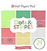 Echo Park Paper Company Dots & Stripes Christmas 6 x 6 Paper Pad