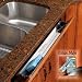 Rev-A-Shelf 25" Stainless Tip-Out Tray With Hinges for Kitchen Cupboard