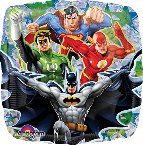 Anagram International Justice League Foil Balloon Pack, 18