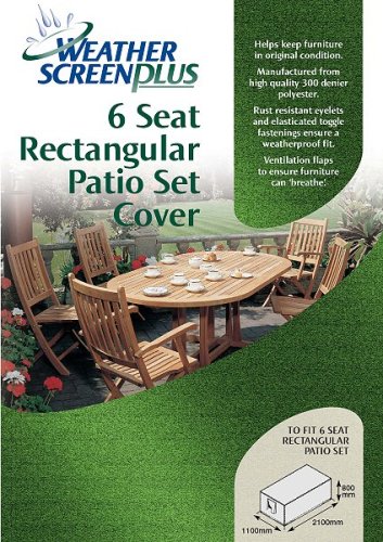 RECT.SET COVER 6 SEAT