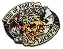 NEW! Lucky 13 King Of Fools Embroidered Patch Iron-On