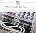 Monekeysell Acrylic Jewelry & Cosmetic Storage Display Boxes,Large Drawer Jewelry Chest or makeup storage ideas Case Lipstick Liner Brush Holder make up boxes