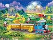 Thomas at the Carnival 100 pc glow in the dark puzzle