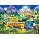 Thomas at the Carnival 100 pc glow in the dark puzzle