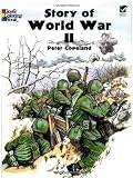Story of World War 2 (Dover Coloring Book) (Dover Coloring Books)