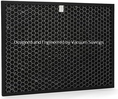 10 Pack Carbon Filter Fits Rabbit Air BioGS SPA-421A & SPA-582A, Designed & Engineered by Vacuum Savings