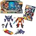 Transformers "Reveal the Shield" Series 2 Pack Deluxe Class 6 Inch Tall Robot Action Figure Set - BATTLE IN SPACE - Autobot RODIMUS with Photon Blaster and Autobot Matrix of Leadership vs. Decepticon CYCLONUS with Nightstick Mini-Con Plus Bonus Comic_s-1