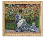 Claude Monet, Camille Monet and a Child