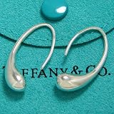TIFFANY&Co. エロンゲイテッドティアドロップピアス【並行輸入品】