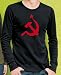 USSR HAMMER & SICKLE (red print) Soviet Union Soviet Russia Retro Lightweight Thermal...