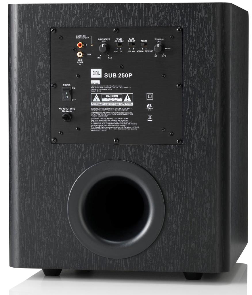 JBL Sub 260P 12Inch 300Watt Powered Subwoofer Electronics