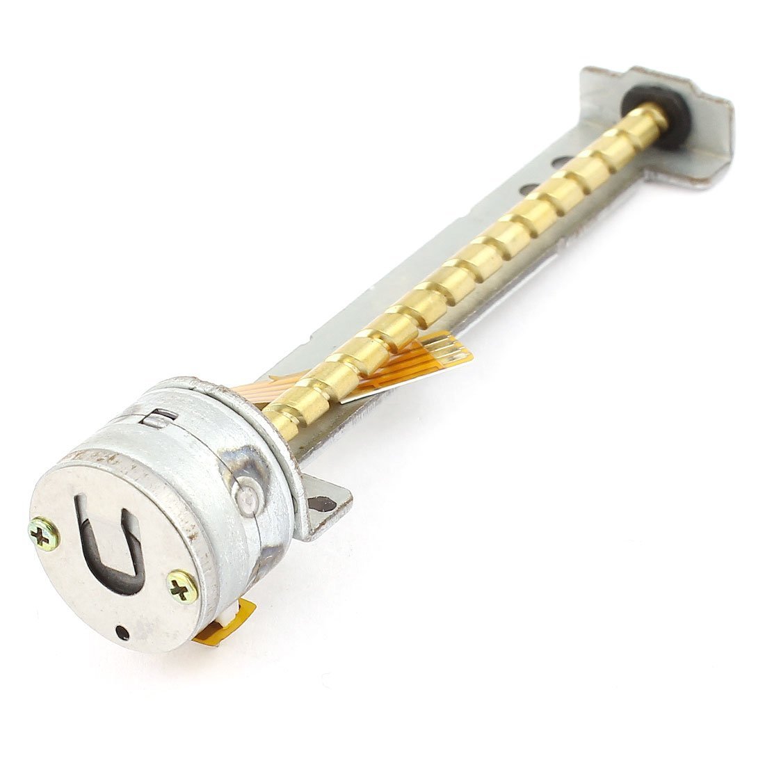 Uxcell a14060500ux0342 DC3-6V 2 Phase 4 Wire Micro-Step Stepper Motor, 58mmx3mm Screw Shaft, 
Uxcell a14060500ux0342 DC3-6V 2 Phase 4 Wire Micro-Step Stepper Motor, 58mmx3mm Screw Shaft,