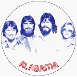 Alabama - Group Shot (Blue) - 1 1 2 Button Pin by Square Deal Recordings & Supplies