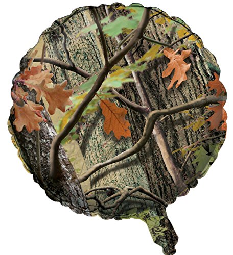 Creative ConvertingHunting Camo Foil Balloon Party Supplies, Multicolor