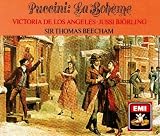 Giacomo Puccini: La Boheme [Victoria De Los Angeles, Jussi Bjorling (Bjoerling), Lucine Amara, Robert Merrill, John Reardon, Giorgio Tozzi, Fernando Corena; Sir Thomas Beecham]