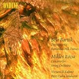 Bartok: Divertimento / Romanian Folk Dances;  Rozsa: Concerto for String Orchestra