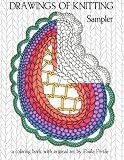 Drawings of Knitting Sampler: a coloring book with original art by Paula Pertile