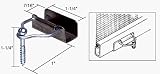 CRL Bronze Slip-On Bail Latch With Screw - Bulk Package