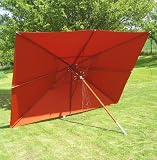 Sonnenschirm Sonderangebot terracotta Schirm Marktschirm 3x4 3m X 4m eckig exclusiv!!
