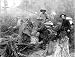 1897 Four Alaskan Gold Prospectors, Yukon Territory Photograph