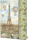 Punch Studio Balloons Over Paris Magnetic Closure Journal