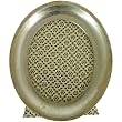 Cavallini Florentine Oval Silver Wood Picture Frame