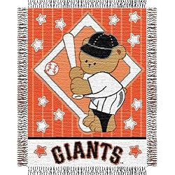 San Francisco Giants MLB Triple Woven Jacquard Throw (044 Series) (36"x46")