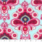 Amy Butler Belle French Wall Paper Duck Egg