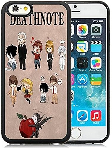 Death Note iPhone 6 Case,Death Note iPhone 6 Cover Black 4.7 INCH TPU