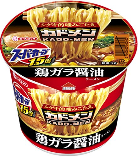 エースコック スーパーカップ1.5倍 しょうゆラーメン 113g×12個