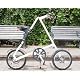 折りたたみ自転車*Ｂ-ＣＯＮ☆ｔｒｉａｎｇｏｌｏ♪ビーコン トリアンゴロ☆White