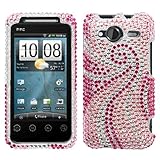 Rhinestones Protector Case for HTC EVO Shift 4G 7373 - Phoenix Tail