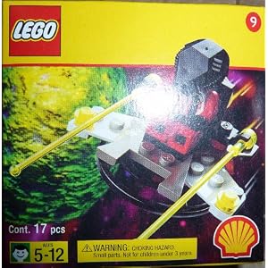 Lego Alien with Space Ship