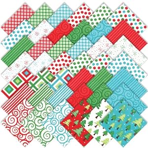 Moda-Ready-Set-Snow-Charm-Pack-Fabric-Squares