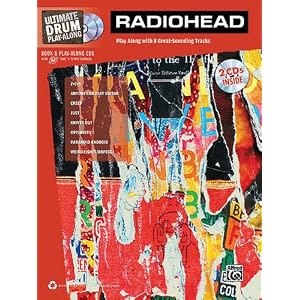 Radiohead Ultimate Drum Play-Along Book And CD 2 CD's (Ultimate Play-Along)