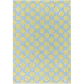 Seventeen® Luxe Dots Rug - Light Blue (8x10')