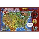 Dino's USA 500 Piece Illustrated Puzzle (24X36)