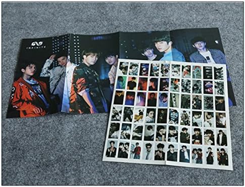 KPOP Infinite For You Postcards Dongwoo Hoya L 60 Pictures + 60 Stickers Poster Photocards