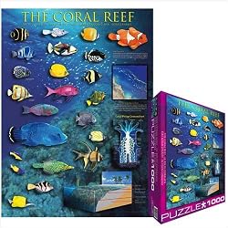 The Coral Reef 1000 Piece Jigsaw Puzzle Eurographics