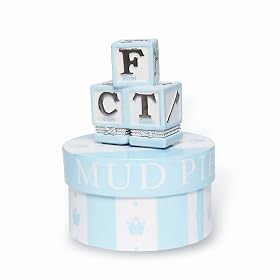 Click here to buy Mud Pie Baby Little Prince Blocks Treasure Box... by Mud Pie.