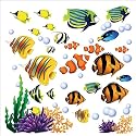 Under the Sea Tropical Fish Nursery/Kids Room Wall Art Sticker Decals