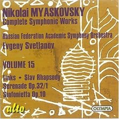 Myaskovsky - Symphonic Works