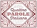 Quattro Parole Italiane: 12 Notecards and Envelopes
