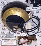 Sam Bradford Autographed/Hand Signed St. Louis Rams Full size Proline Authentic Helmet