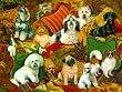 Pillow Puppies 500pc Jigsaw Puzzle by Linda Picken