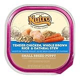 The Nutro Company Small Breed Puppy Food with Chicken, Oatmeal and Whole Brown Rice Recipe, 3.5-Ounce