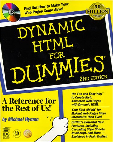 Dynamic HTML for Dummies by MICHAEL