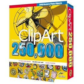 250,000 Clip Art Plus 3,000 Designer Photo by Global Star Software