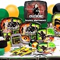 GI JOE Rise of the Cobra Deluxe Party Kit (8 guests)